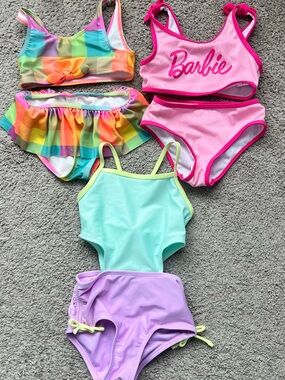 Target Kids Swim Mix – Pink, Rainbow, Mint & Lilac Bikini Set